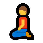 🧎‍♂️ Man Kneeling Emoji Meaning and Examples - FastEmoji