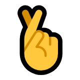 🤞 Crossed Fingers Emoji Meaning and Examples - FastEmoji